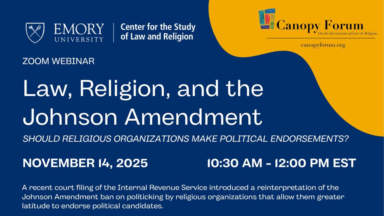 Law, Religion, and the Johnson Amendment