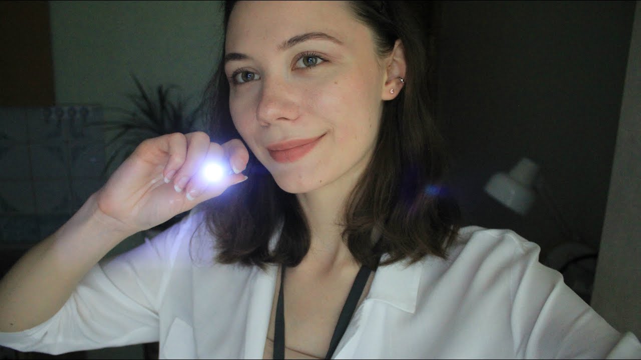 Eye Exam w/ Light [Soft Spoken] ASMR