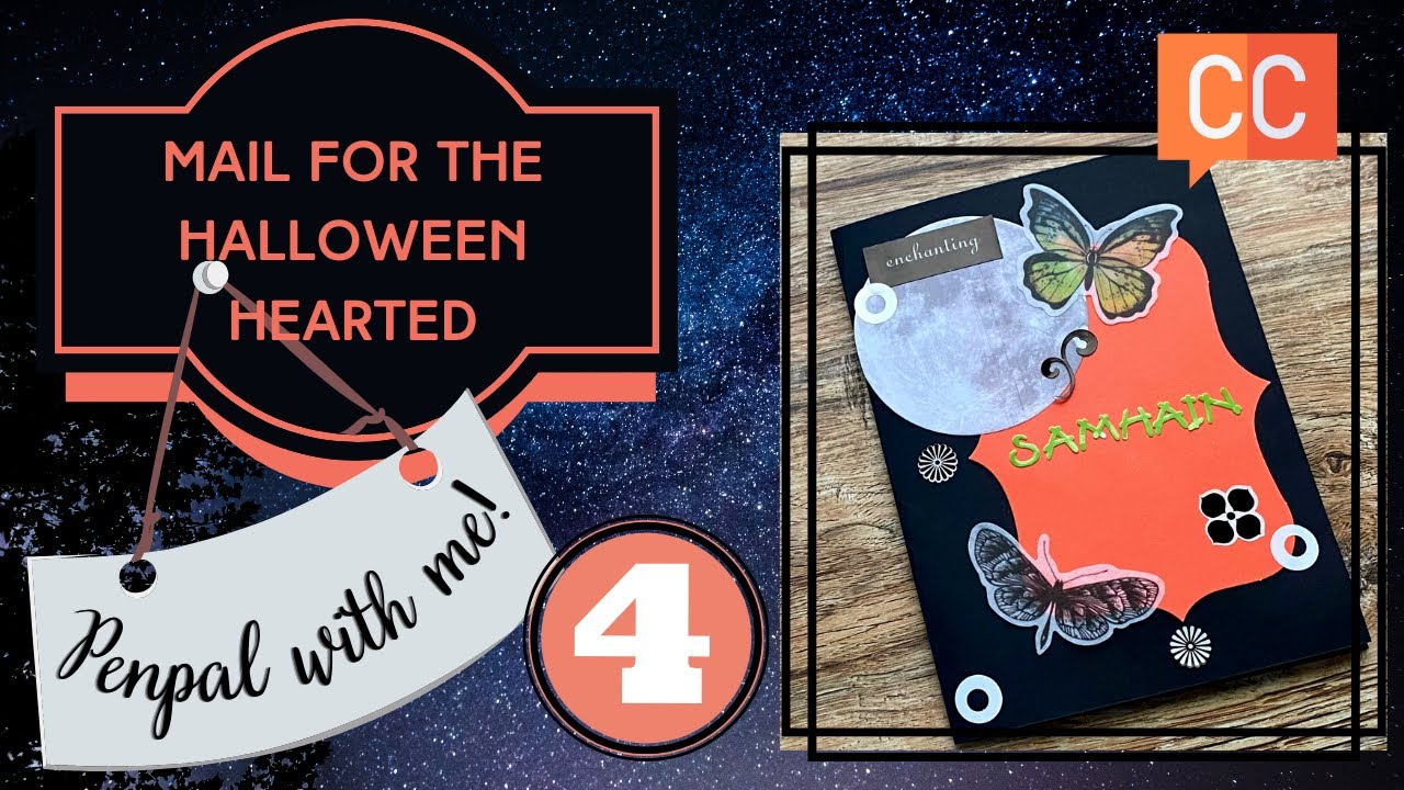 Mail for the Halloween Hearted. Penpal with me #4 DIY