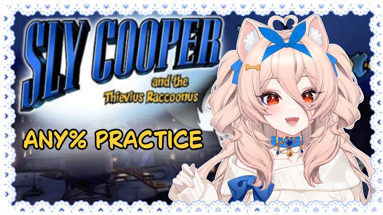 ꔫ  Speedrunning Sly Cooper ♡