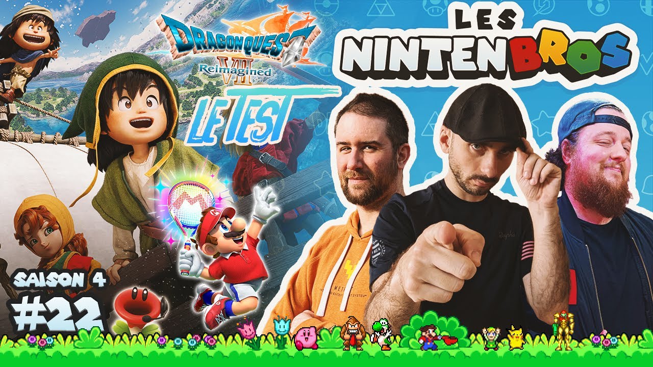LES NINTENBROS S04E22 - BILAN FINANCIER, TEST DE DQ7R ET PREVIEWS CHEZ NINTENDO EUROPE !