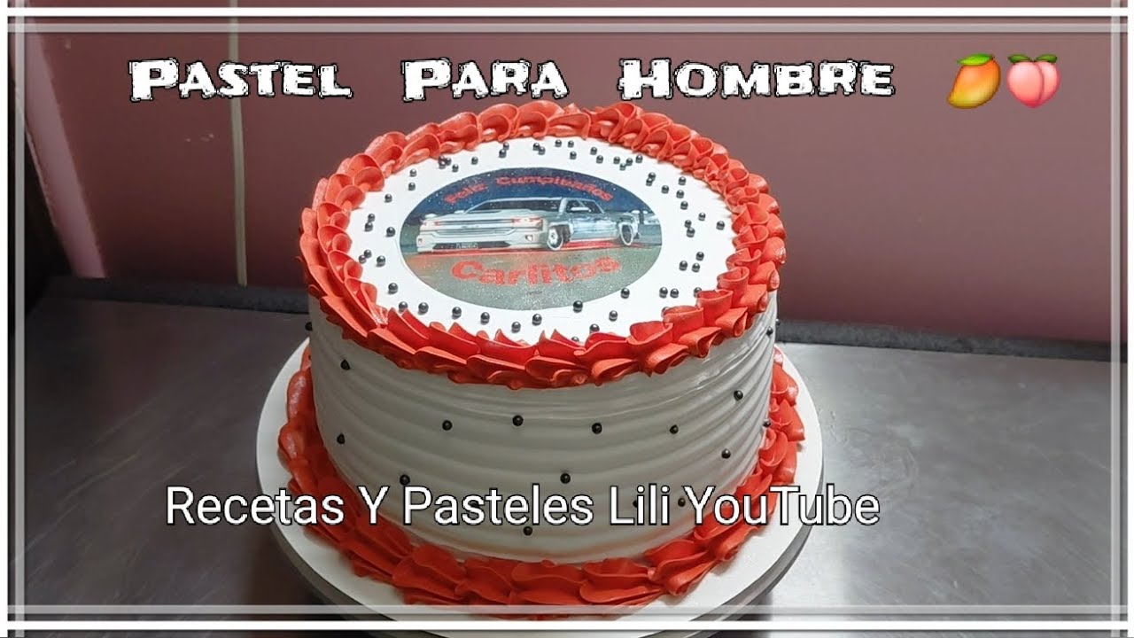 Cómo  Decorar  Un  Pastel  Para  Hombre  