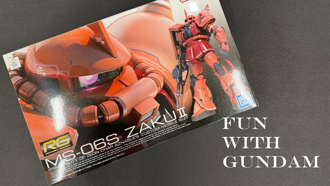 Сборка и обзор RG Zaku II