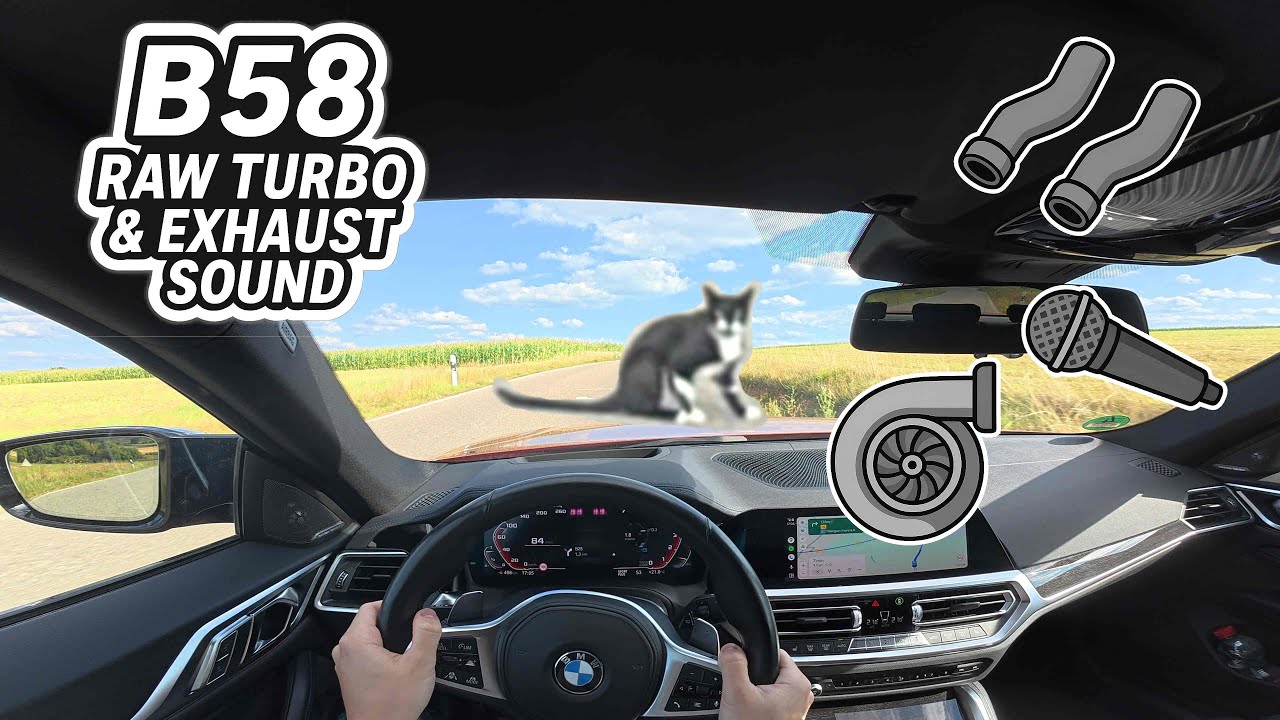 BMW M440i Gran Coupe 374HP | Country Road & Autobahn 3 POV | 0-100 & 100-200