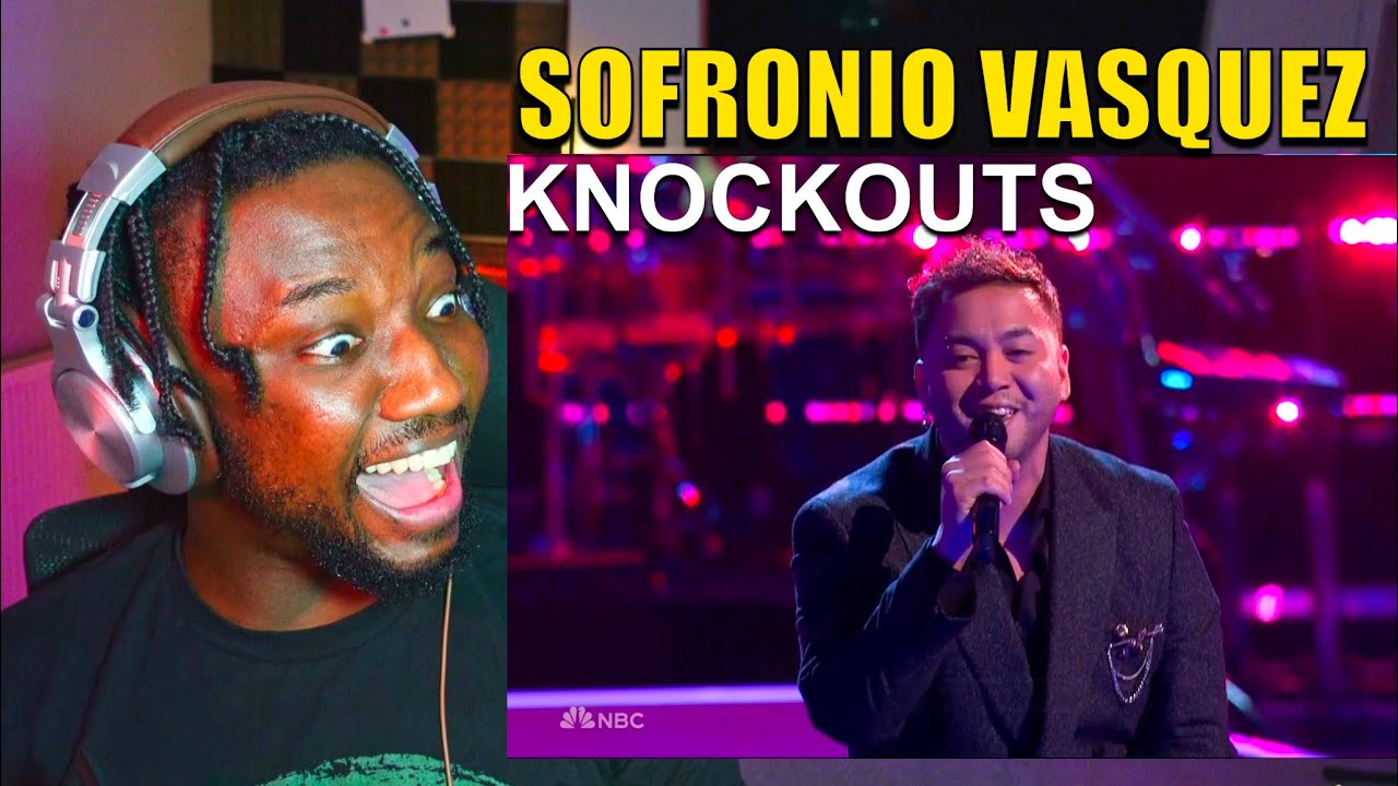 Sofronio Vasquez - You Don't Have To Say You Love Me  | The Voice | Reaction!