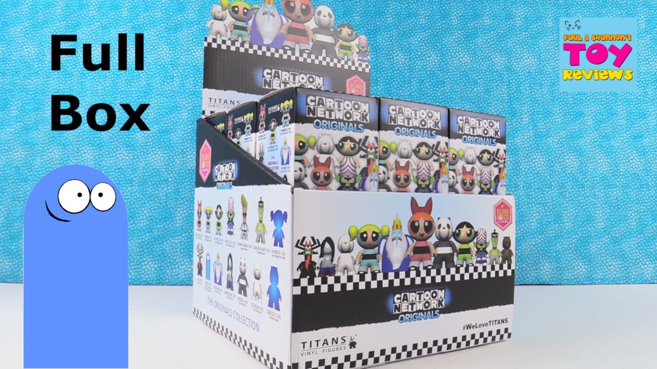 Cartoon Network CN Originals Titans Vinyl Figures Blind Box Opening | PSToyReviews