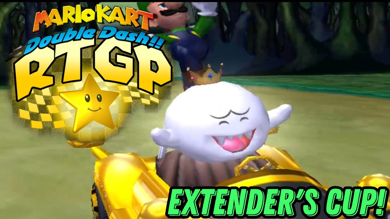EXTENDER'S CUP FULL 100% PLAYTHROUGH (Mario Kart Double Dash RTGP)