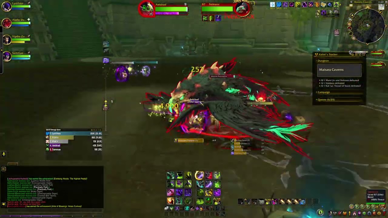 Naisara Caverns - Normal Dungeon - Tank | Midnight World of Warcraft