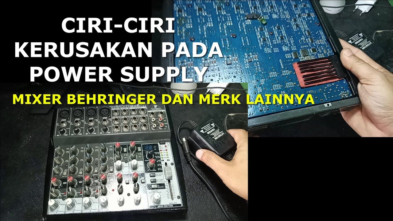 Power Supply Mixer Behringer