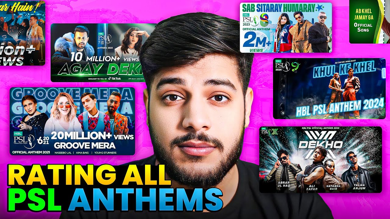 Ranking All PSL Anthems From Best to Worst!