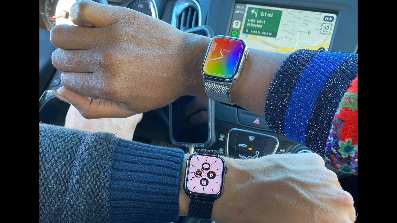Apple Watch series 7 unboxing! Stainless Steel Graphite