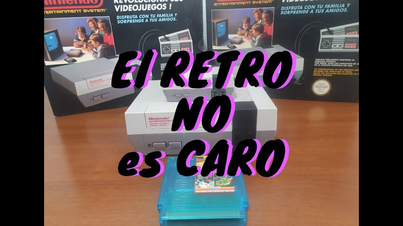 El RETRO NO es CARO. Mostramos la mejor manera de jugar a videojuegos RETRO en la Nintendo Original.