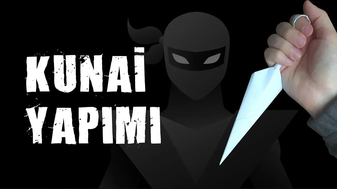 Как сделать кунай из бумаги | Бумажный кунай