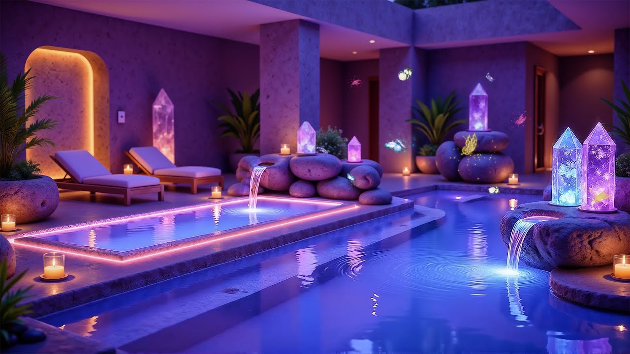 Успокаивающая Расслабляющая Музыка • Звуки Воды В Саду • Душевное Спокойствие И Снятие Тревоги