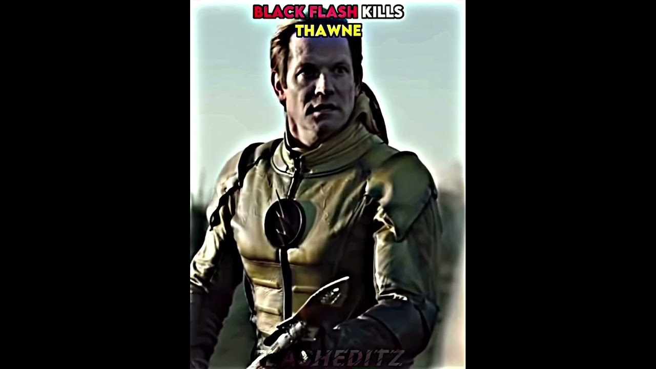 Black Flash kills Thawne  #theflash #shorts #edit #reverseflash #arrowverse