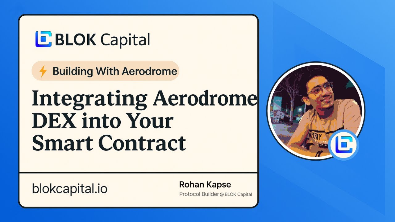 How to Integrate Aerodrome DEX into Your Smart Contract | Part 1🫡