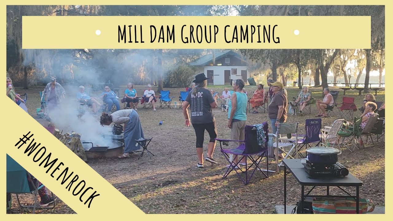 MILL DAM GROUP CAMPING - Parking Lot Party - #vanlife