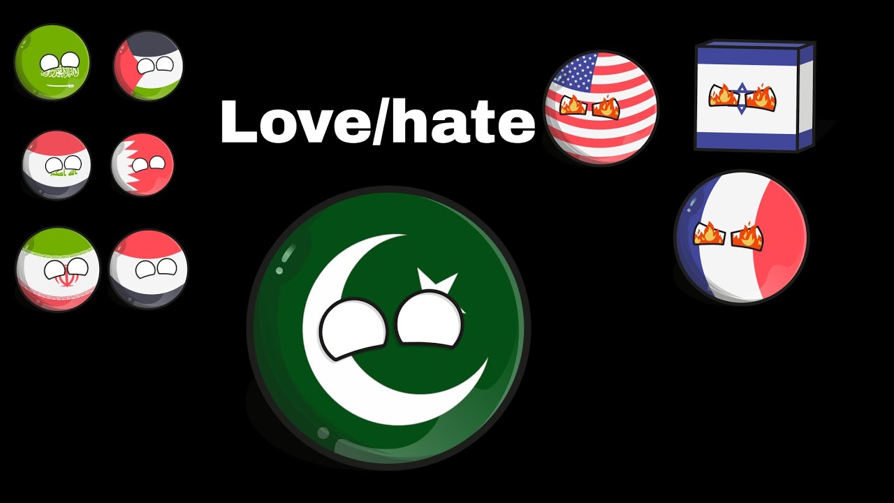 Countries that love/hate islam ☪️