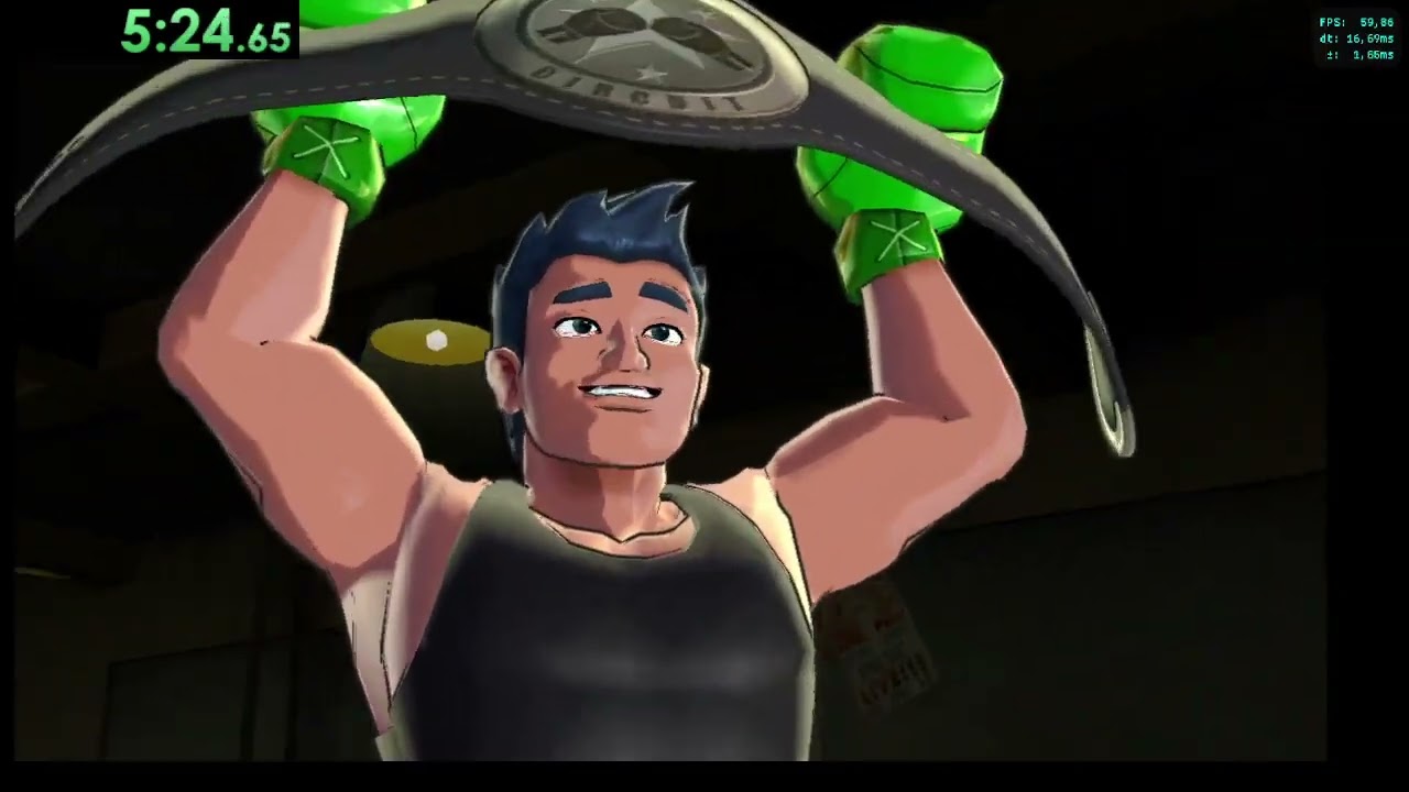 Intento de Speedrun en punch out wii (termina mal)