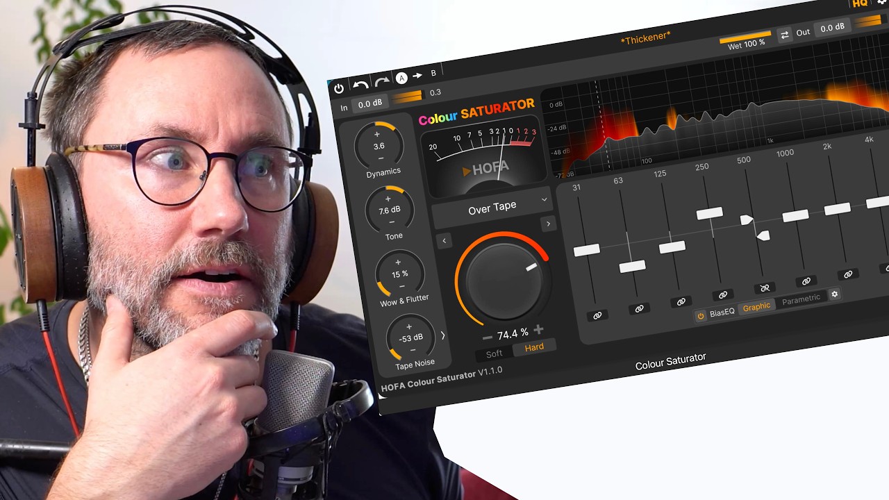 How to Add Harmonic Glue to Dull Mixes (HOFA Colour Saturator)