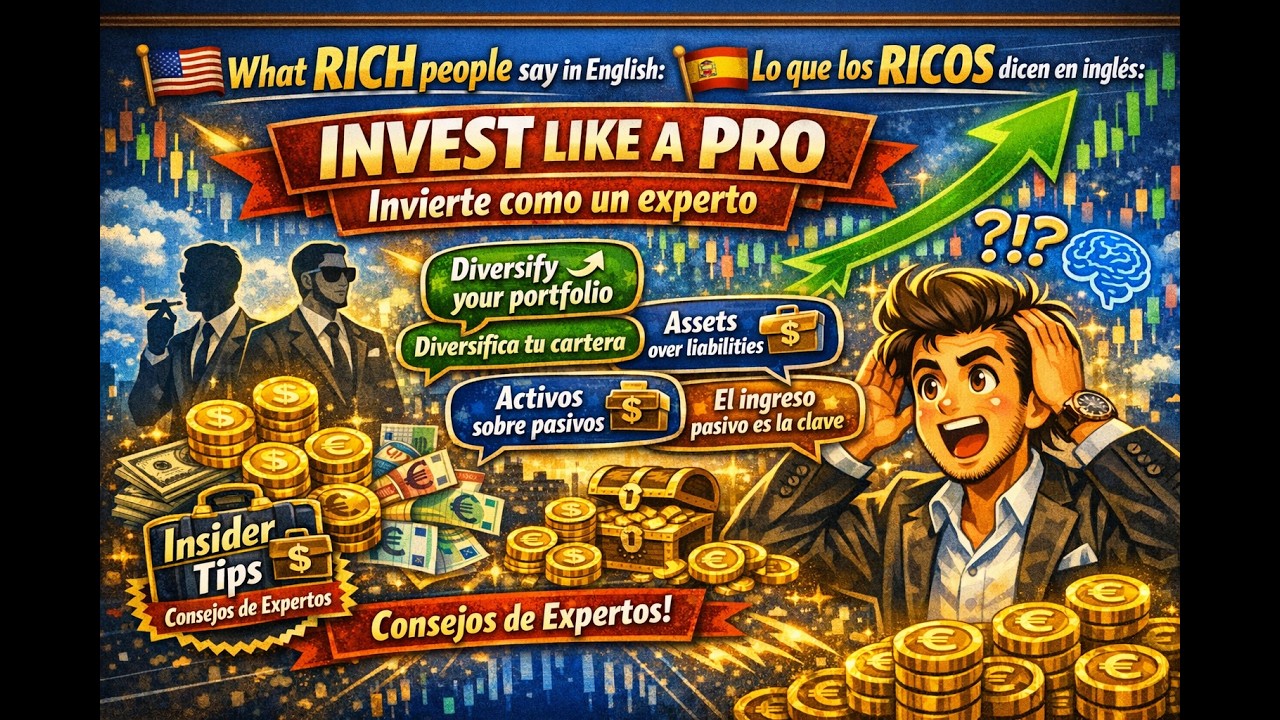 Lo que los RICOS dicen en inglés: INVEST LIKE A PRO | What RICH people say in English:
