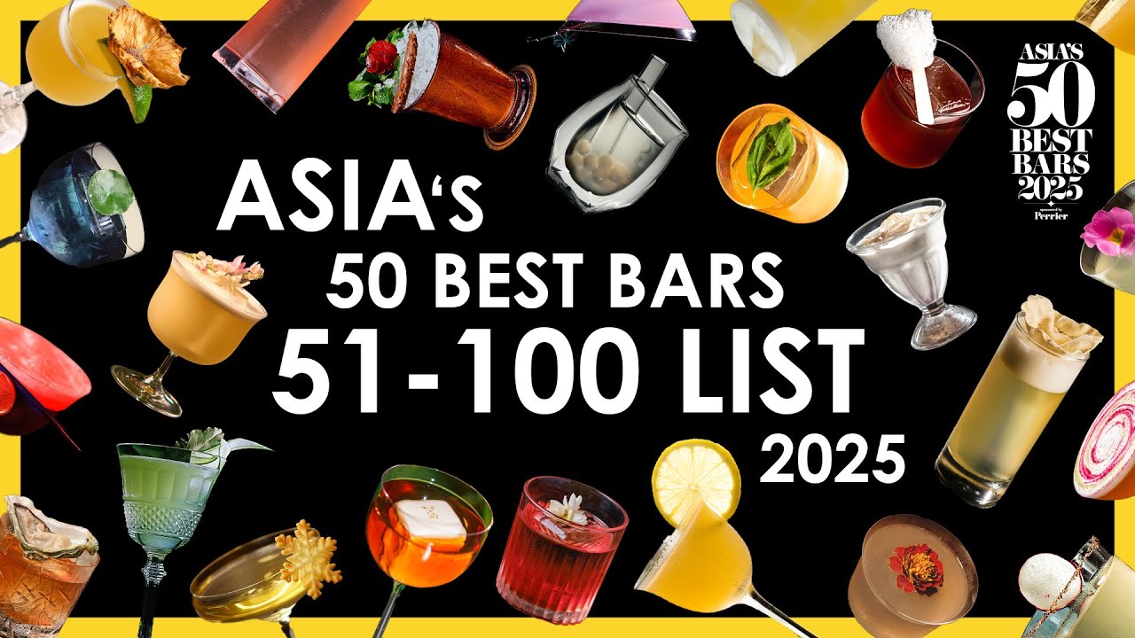 Asia&rsquo;s 50 Best Bars 2025: 51-100 List