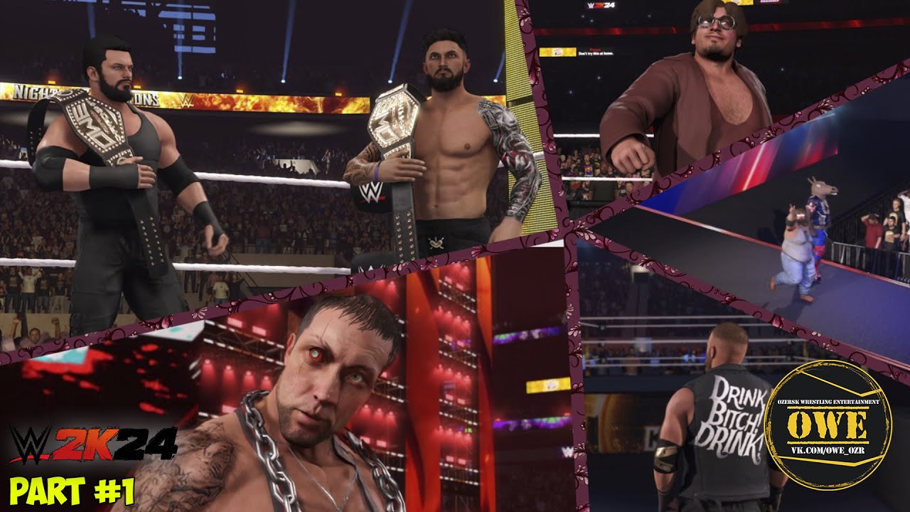WWE 2K24 ★ Night of Champions ★ PPV by OWE ★ Universe Mode ★ Part 1 ★ PC