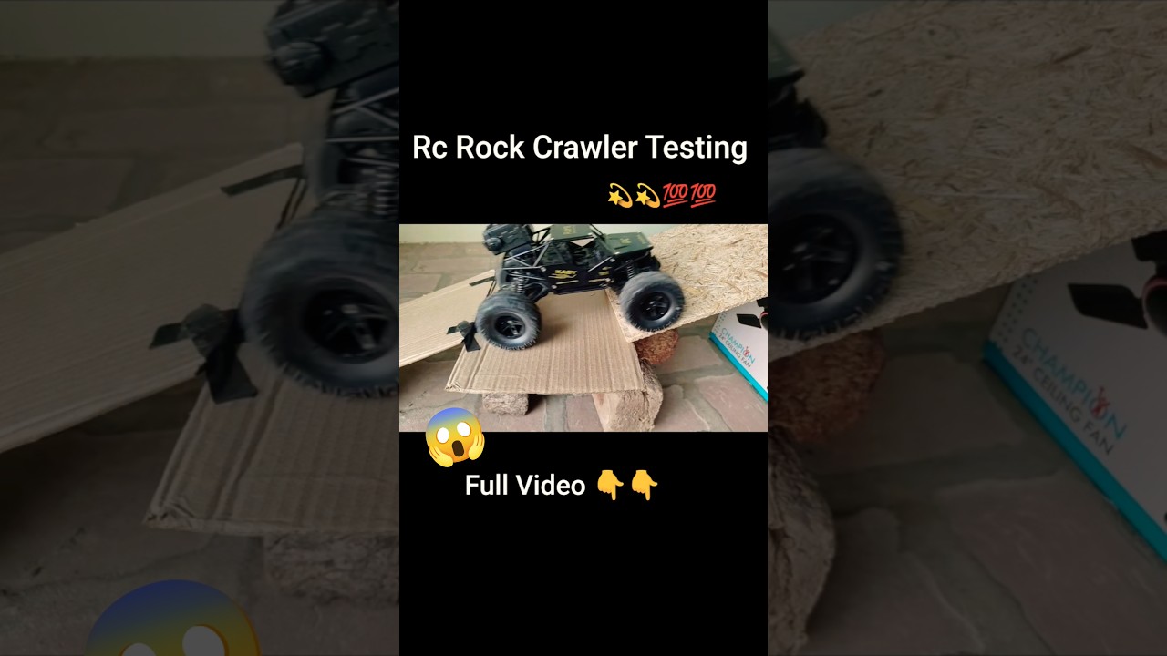 RC Rock crawler alloy material Offroding & Testing | 4x4 monster truck #unboxing #shorts #short #toy