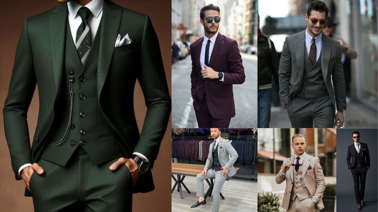 3 Piece Suits Design 2025 Best Suits For Mens Fashion