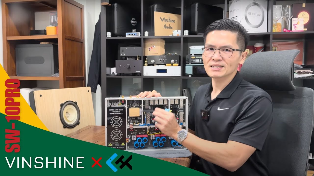 SW-10PRO Flagship Audiophile Network Switch | Vinshine x LHY Audio