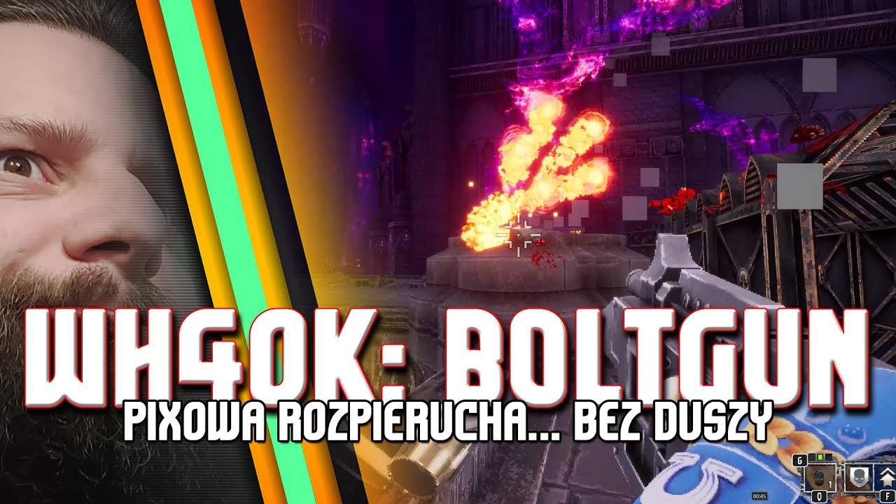 Warhammer 40 000 Boltgun / Recenzja okej oldskulowej rozwalanki, tylko OKEJ