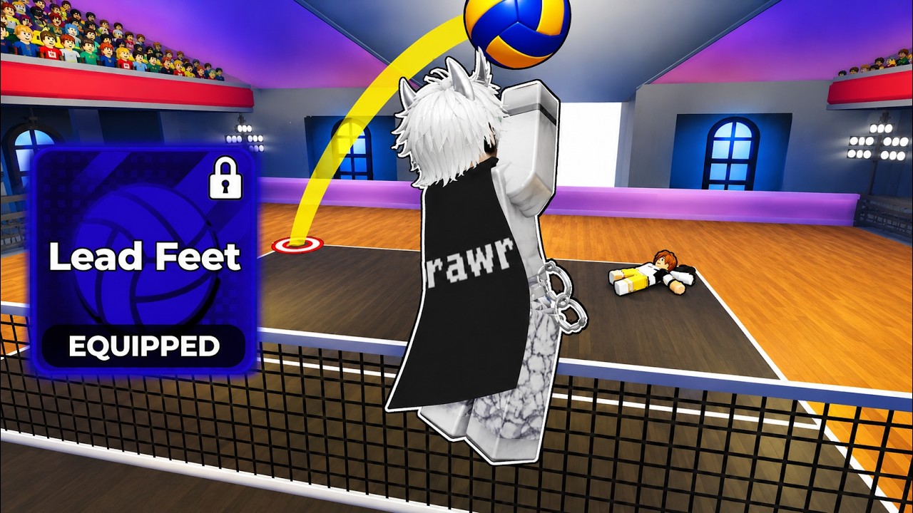 LEAD FEET RETURNS + CODES in Volleyball Legends