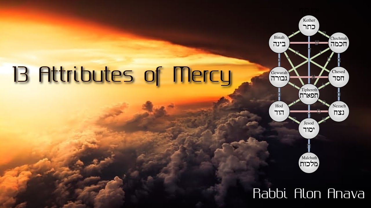 What are the 13 attributes of mercy? Thought of Kabbalah - Rabbi Alon Anava