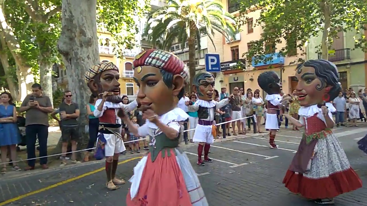 Baile de los Nanos en la Procesión del Corpus de Xàtiva - 23 de junio de 2019