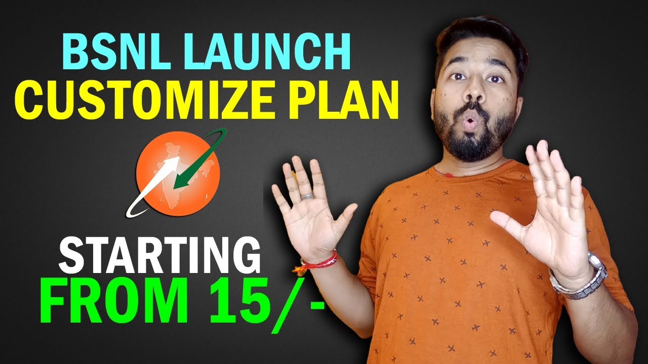 BSNL Launch Custom Plan ... !!