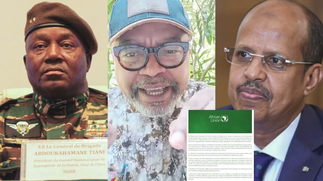 Communiqué CHOC de l’UNION AFRICAINE après l’attaque à Niamey : NYAMSI décrypte