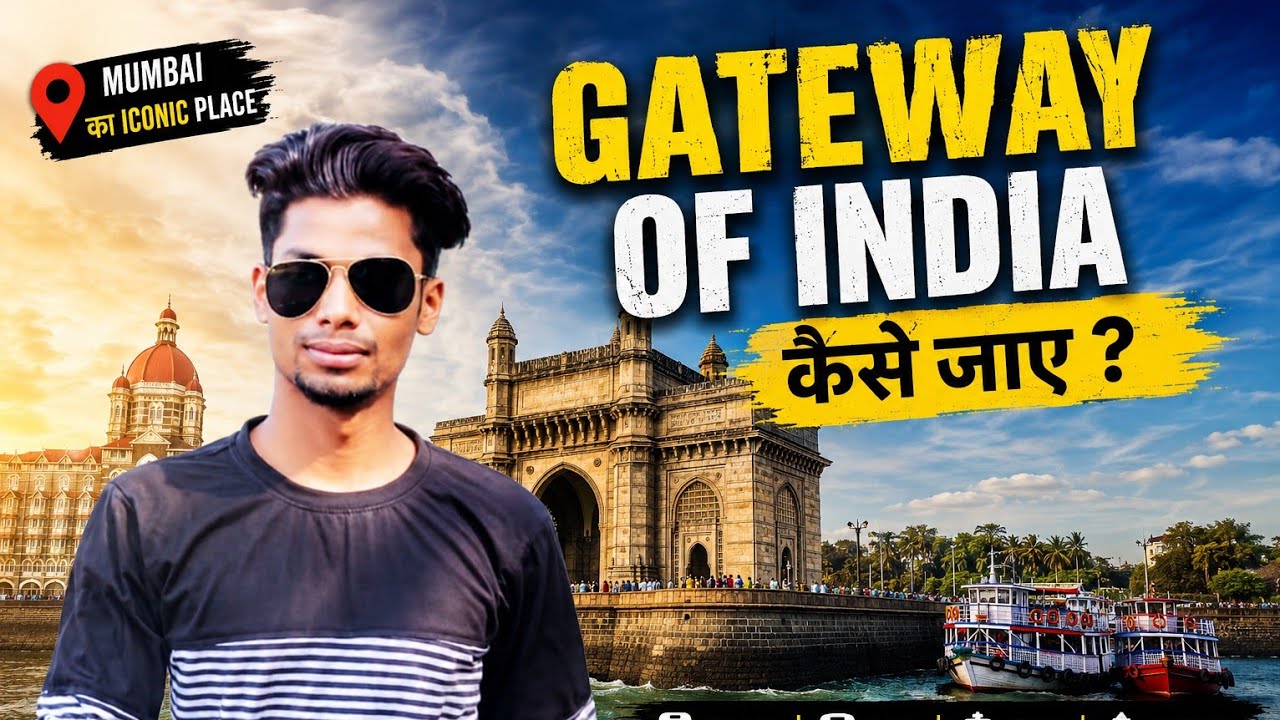The Gateway of India | Mumbai's Iconic Landmark | Walking Tour Early Morning 🌞 @Suraj_Dhuria_Vlog 