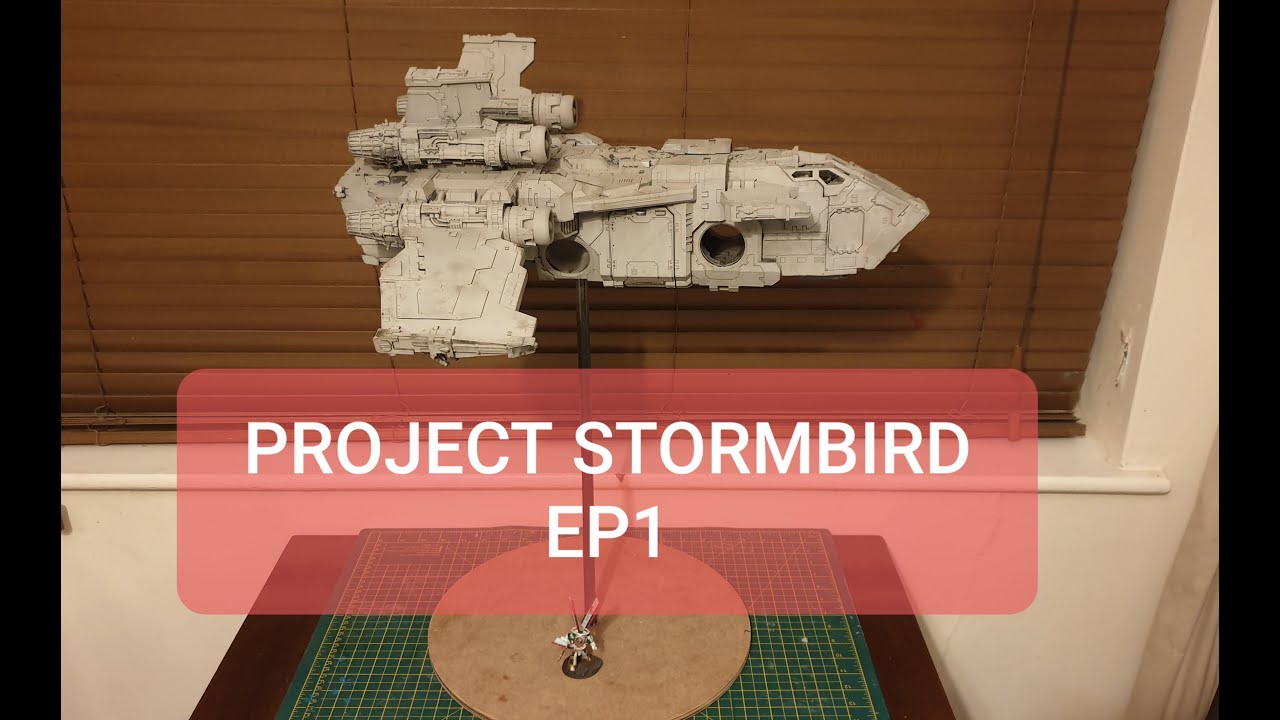 Project Stormbird Video 1, The start of the base and building stone stairs.