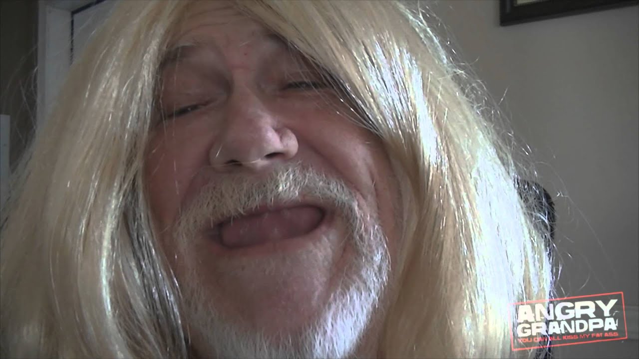 Grandpa's Princess Impersonation