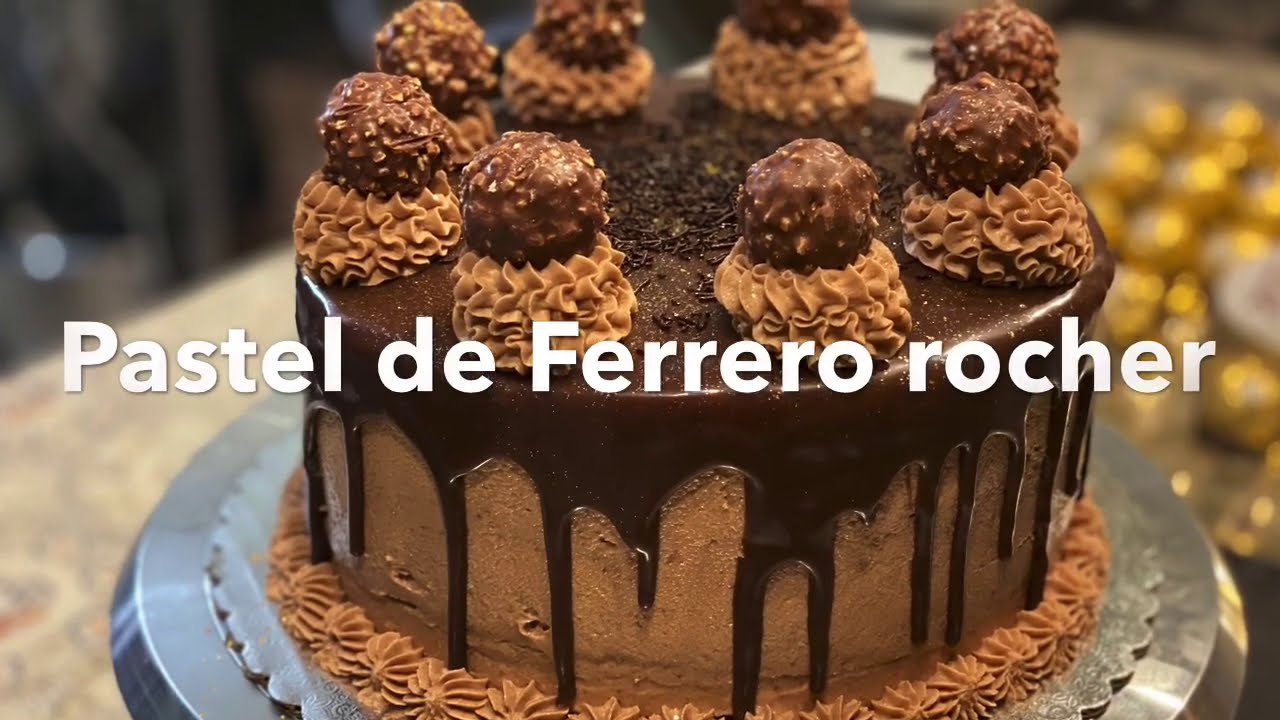 PASTEL DE FERRERO ROCHER