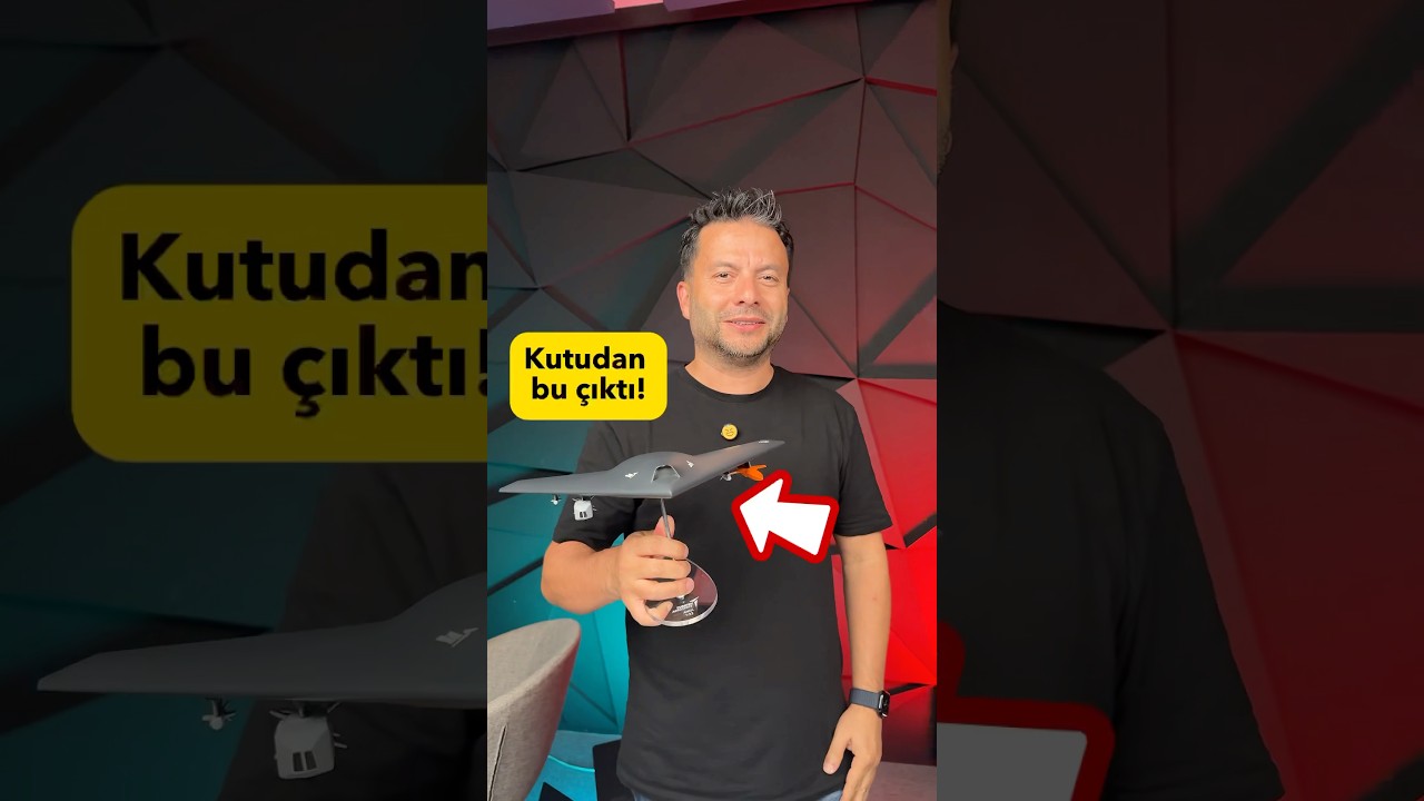 TUSAŞ Anka-3 kutu a&ccedil;ılışı 😍