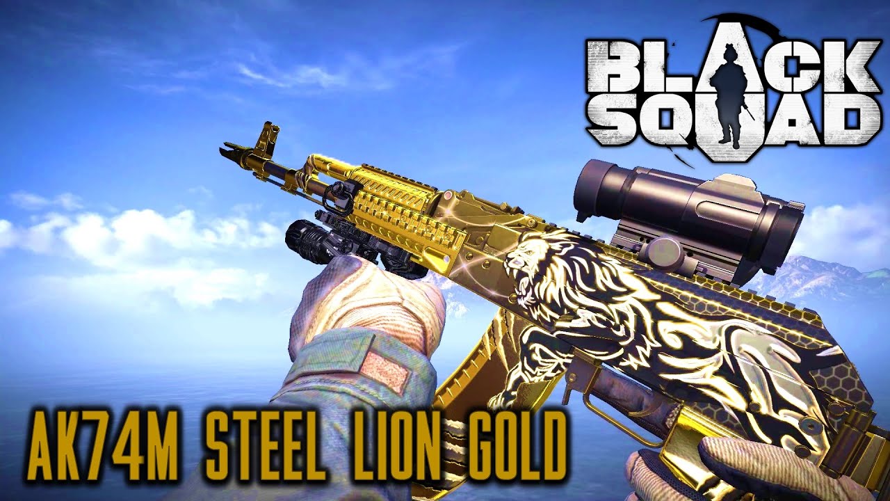 Black Squad ► AK74M STEEL LION GOLD TDM Gameplay #89