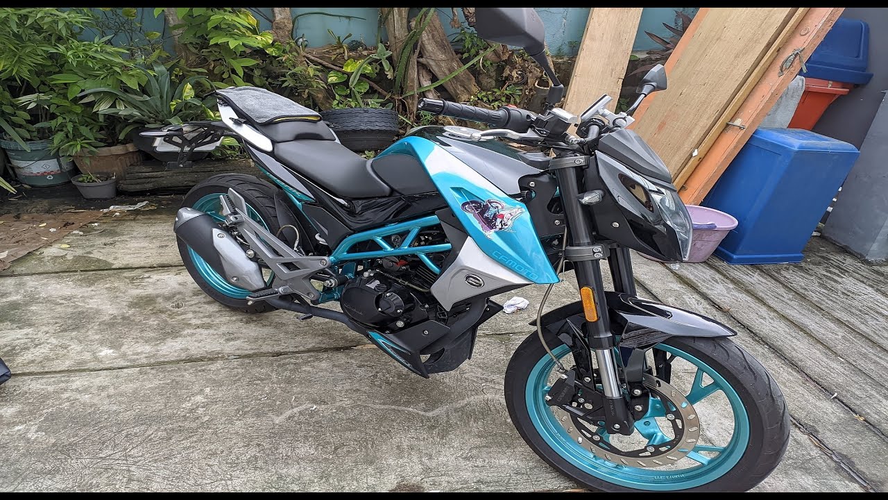 CFmoto 150nk (audio test v2)