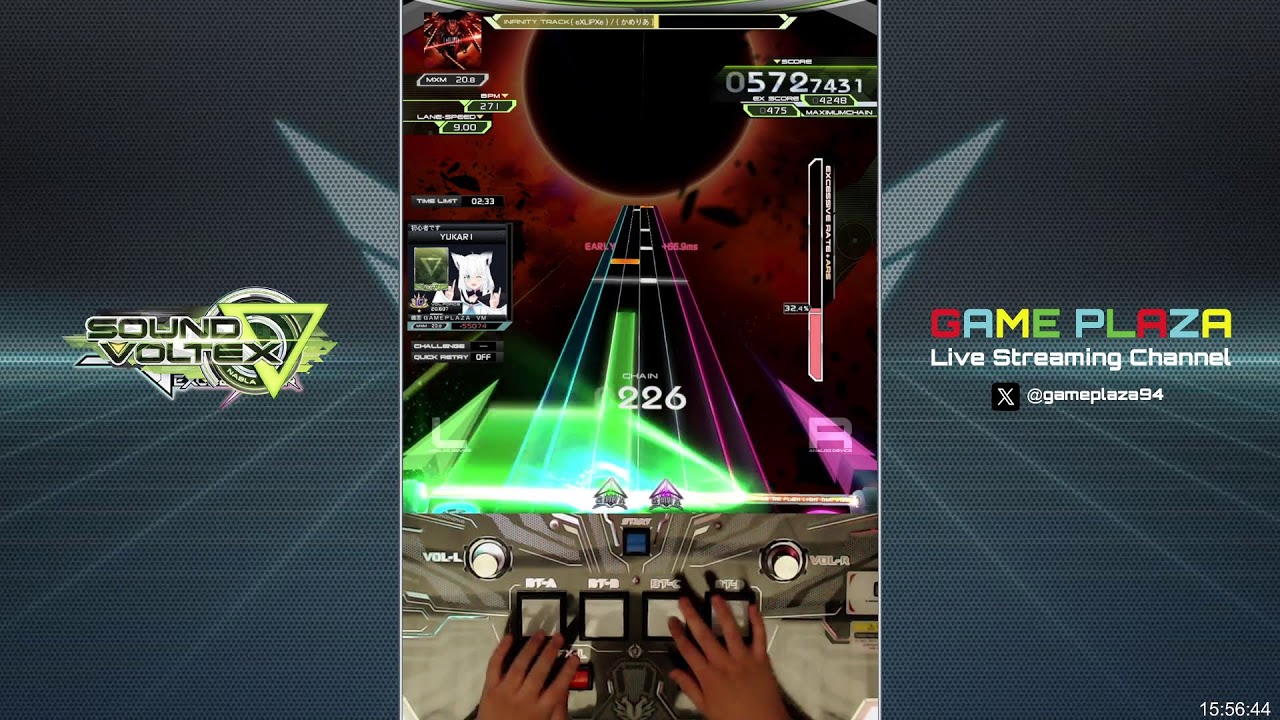 광주 게임플라자 SOUND VOLTEX VM (4번기) LIVE