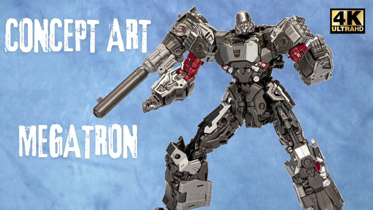 STUDIO SERIES CONCEPT ART MEGATRON + TOYHAX DECALS Review