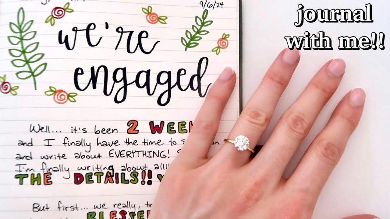 веду дневник о том, как собираюсь ПОМОЛВИТЬСЯ!!💍✍🏻✨ (5 вещей, которые я ЛЮБЛЮ + дневник вместе со...