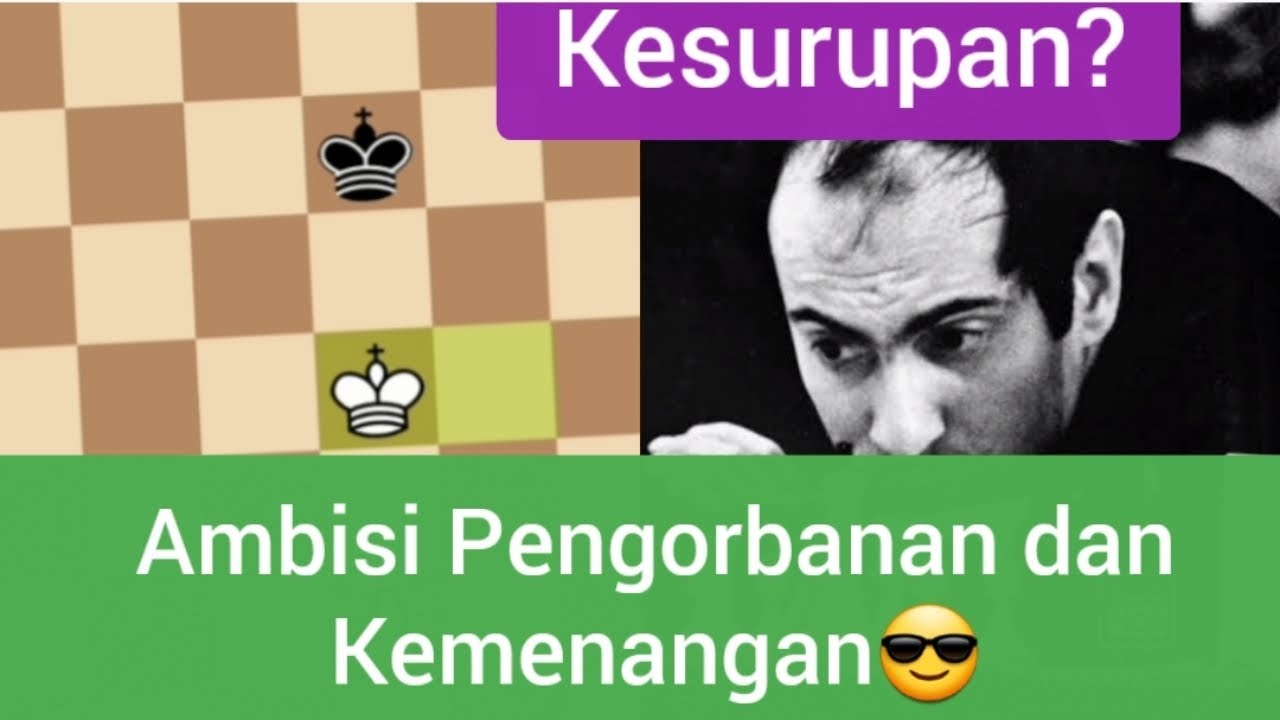 Mikhail Tal (Putih) Kesurupan Habisi Straume