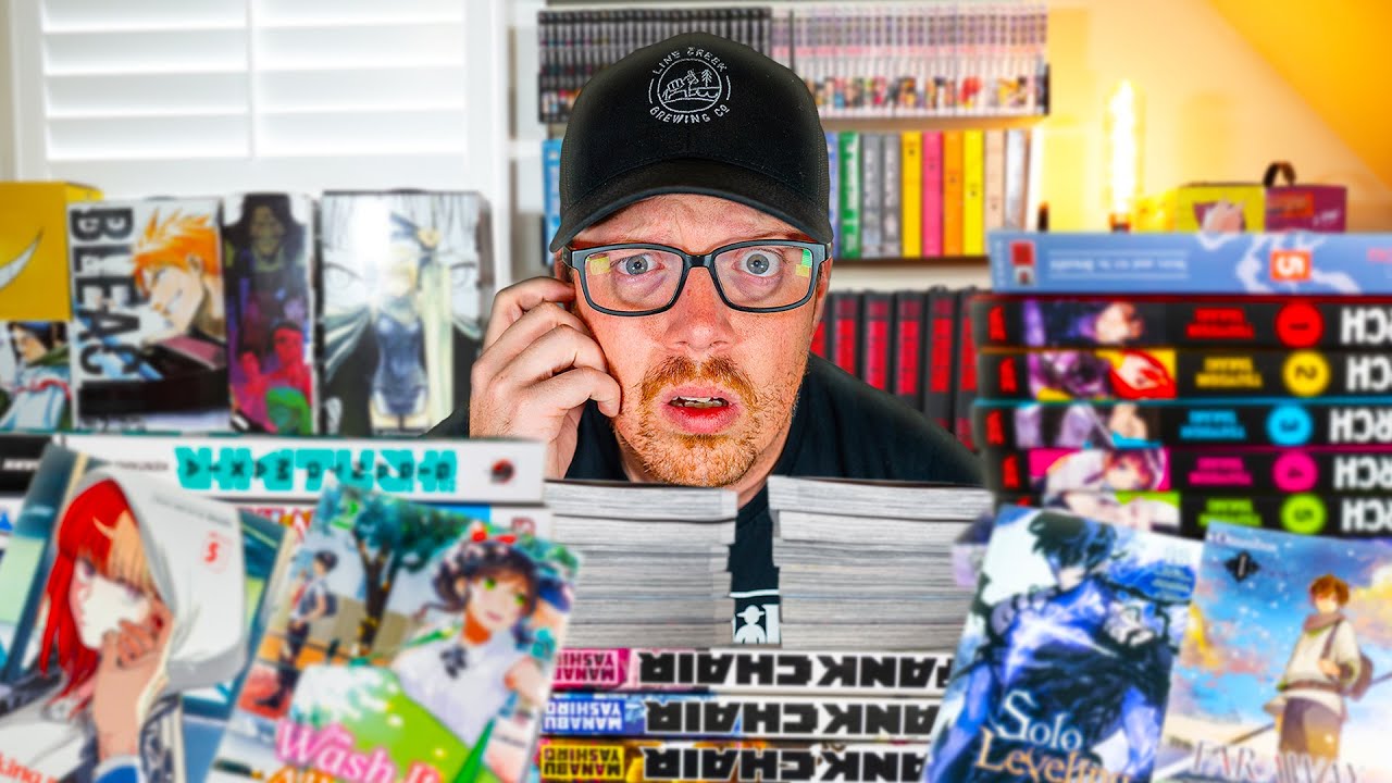 I SPENT Way Too Much MONEY On MANGA....