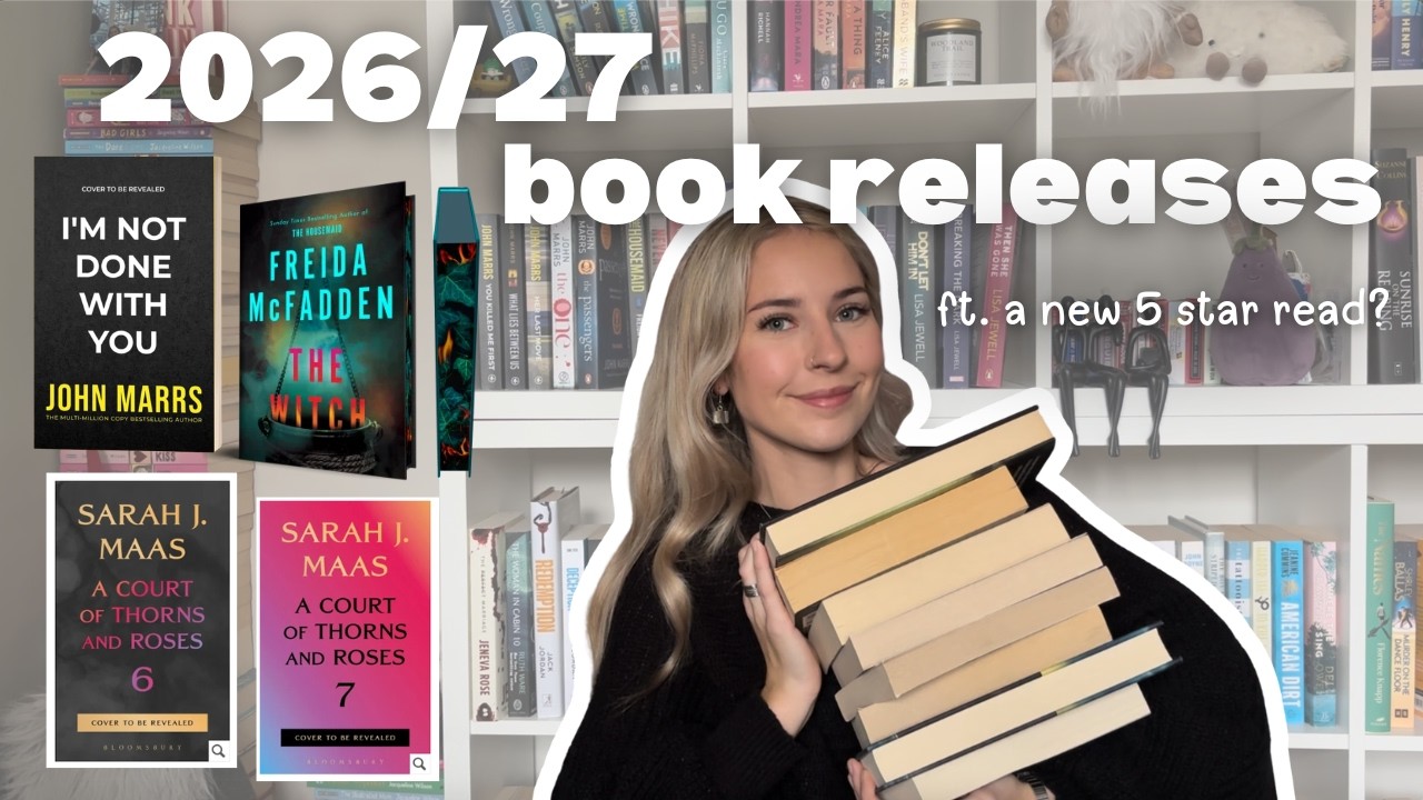 Книжные новинки 2026/27, которые стоит добавить в список на прочтение | Включая новый шедевр на 5...