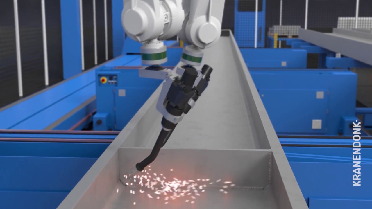 KRANENDONK Robotic beam constructor (animation)